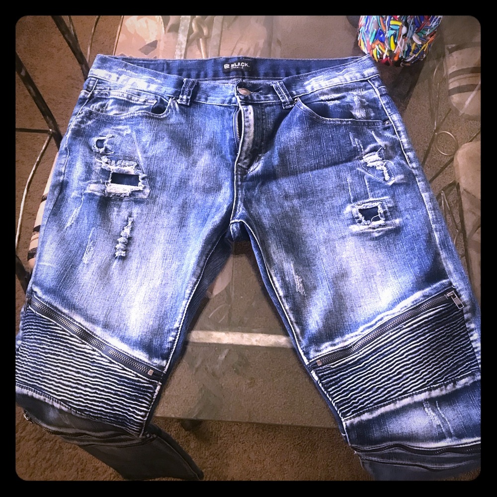 Black premium pants 34/32